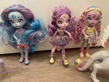 Magic Mixies Pixlings Wynter Bunny, Marena Mermaid and Unia Unicorn Doll Bundle