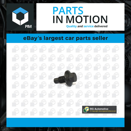 Sump plug fits jaguar type - fits, x