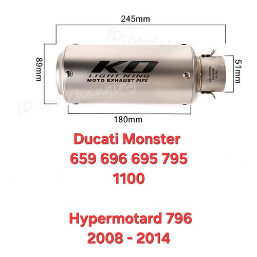 Lightning ducati monster - ko,