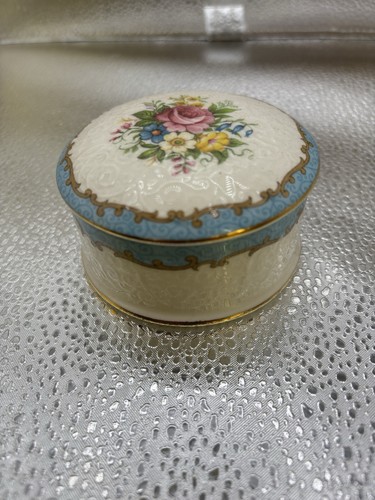 Bone china trinket box - trinket,