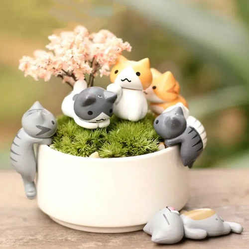 Lucky cat miniature - miniature, figurines
