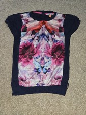 Girls Ted Baker T-shirt Age 7-8yrs