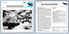 Boeing B-52H Stratofortress - Heavy Bomber - Warplanes Collectors Club Card