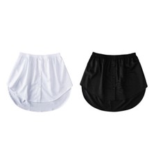 2pcs shirt extenders for women