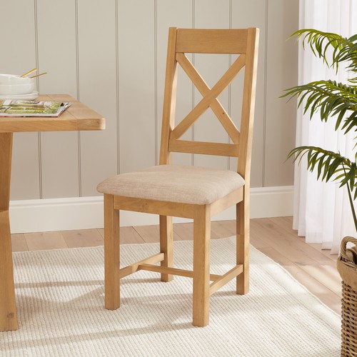 Dining chair with natural - with,