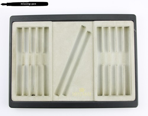 Used diplomat pen tray - used, /