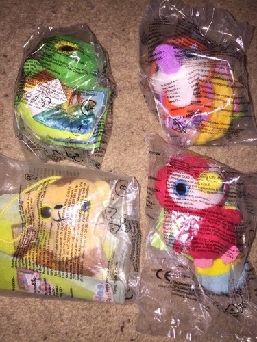 Mcdonalds yoohoo toys x4 - -,