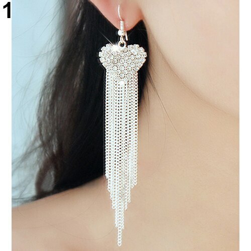 Heart sexy chain hook - chain, earring