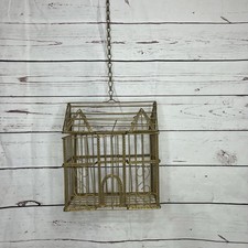 Vintage ornate gold wire metal - ornate,