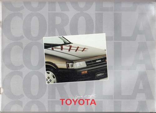 1986 toyota ae80 corolla - 1986,