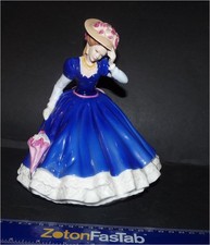 ROYAL DOULTON LADY FIGURINE "MARY FIGURE OF THE YEAR 1992" STANDS 21cms Hn3375
