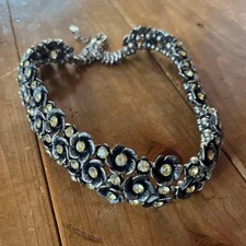 ZARA Silver Flower Necklace