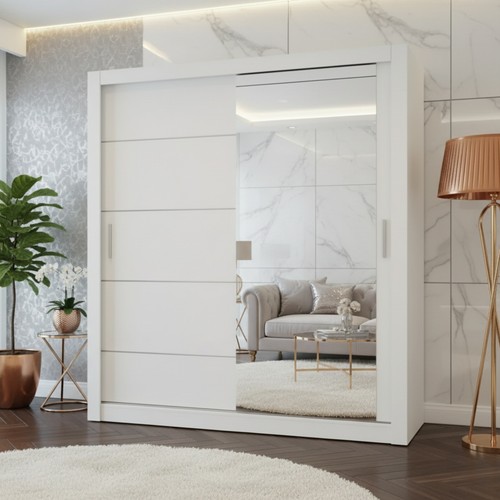 Lyon 180cm sliding wardrobe - 180cm,