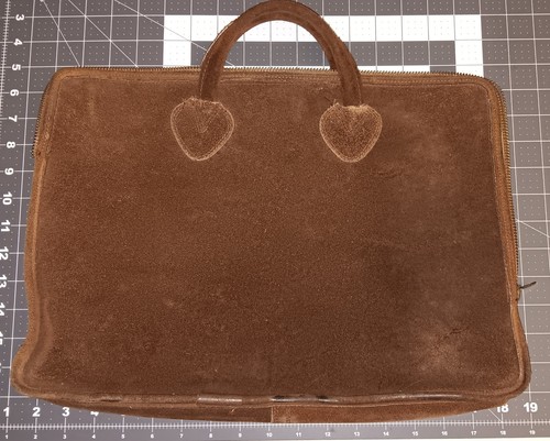 Vintage bean brown suede - vintage,