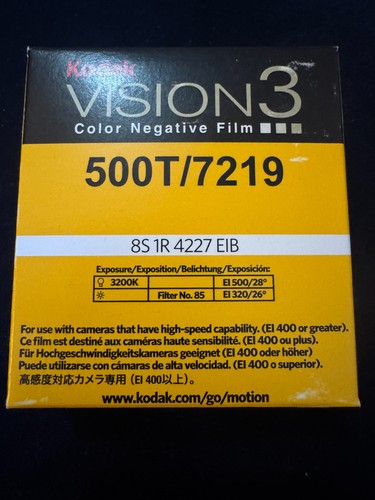 Kodak vision3 500t super - super, 8