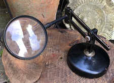 Vintage 1930/40's Tabletop botanical magnifying glass by Flatters & Garnett Ltd