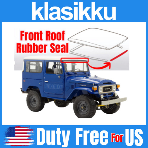 Weatherstrip front roof rubber - weatherstrip,