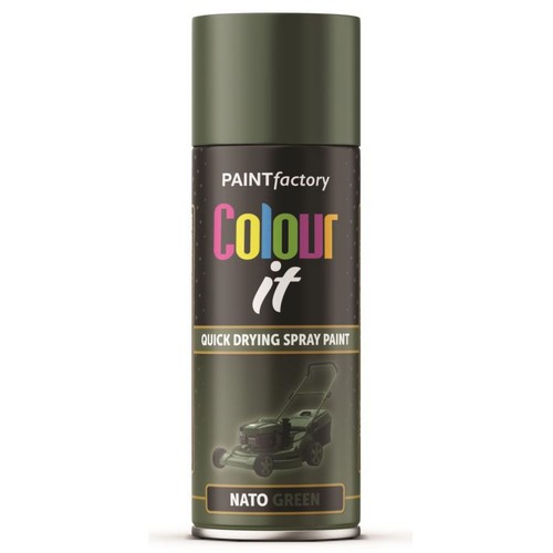 Nato green matt spray paint - green,