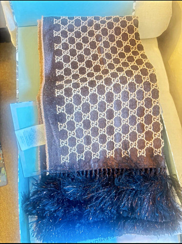 Gucci monogram knit wool - gg,