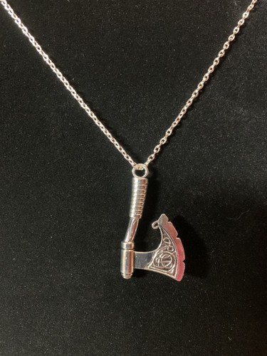 Viking axe necklace pendant - viking,