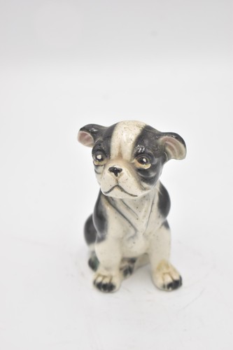 Vintage boston terrier dog - terrier,