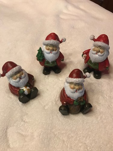 Set santas sitting - set, +