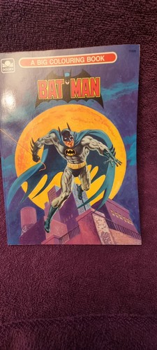 Vintage batman colouring book - batman,