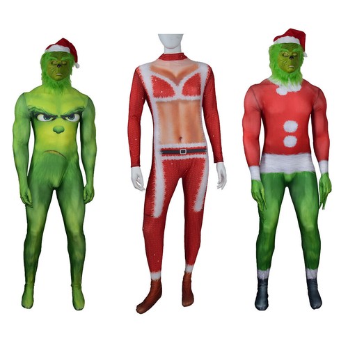Cosplay christmas grinch - christmas, mask
