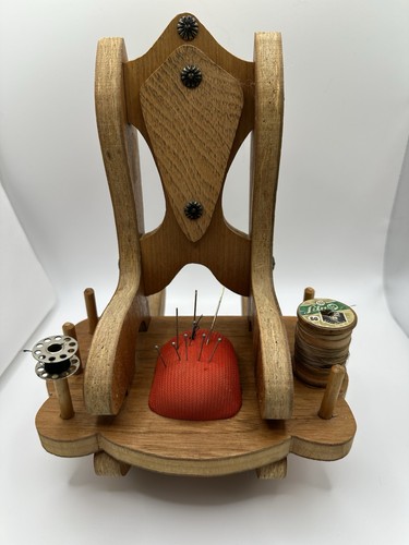 Vintage wooden rocking - wooden,
