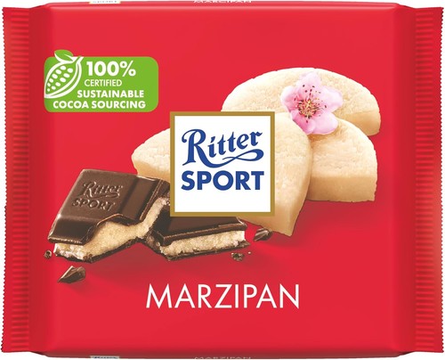 Dark chocolate with marzipan - dark,