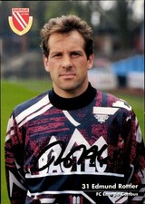 Autograph card footballer Edmund Rottler, FC Energie Cottbus,... - 11365801