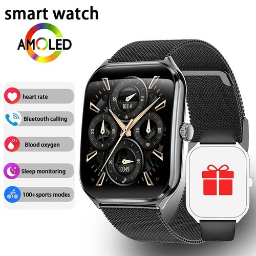 Amoled smart watch bt - watch,