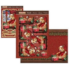 Hunkydory Waiting For Santa Christmas Deco Large Decoupage Card Kit