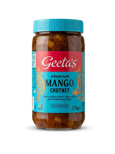 Geeta mango chutney 5kg - geeta’s,
