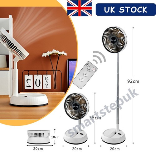 Rechargeable standing fan with - fan,