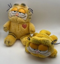 Vintage Dakin 1980’s GARFIELD Plush Soft Toy Bundle - Approximate Height 16-18cm