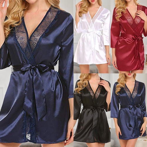 Women satin silk - satin, robe