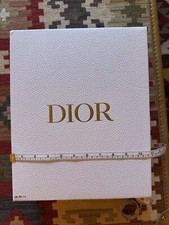 Empty Dior White Box With