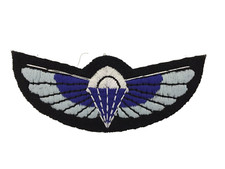 Britain British S.A.S. Parachute cloth jump wings badge. Current issue PADDED.