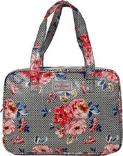 Cath Kidston large zipped box grab bag Brompton rose 