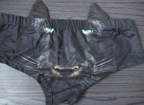 Panther novelty knickers - knickers,