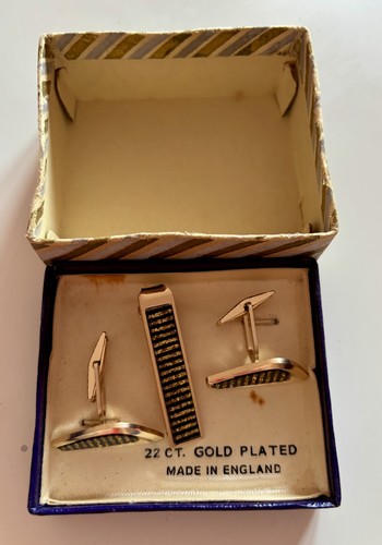 Vintage 22ct gold plated - vintage, gold-plated