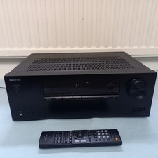 5.1 black AV receiver ONKYO HT-R395 4x HDMI 4K HDCP 2.2 Bluetooth USB ARC