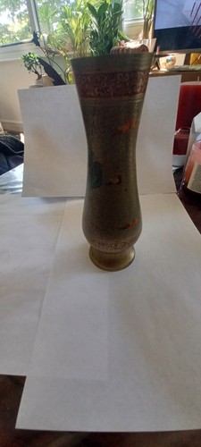 Vintage india brass and - ,