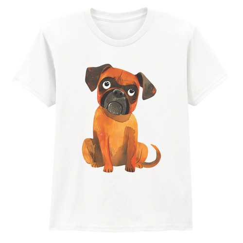 Cute dog kids shirt - dog, t-shirt