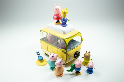 Peppa pig family deluxe bus - deluxe, &