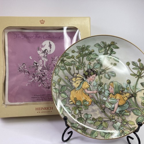 The black medick fairy plate - black,