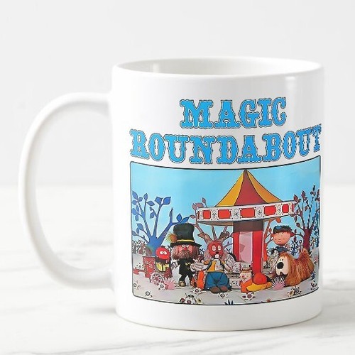 Magic roundabout mug - magic,