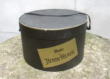 Original Vintage Cardboard Empty Hat Box. Hats by Henry Heath
