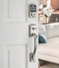 Aura Satin Nickel Kwikset